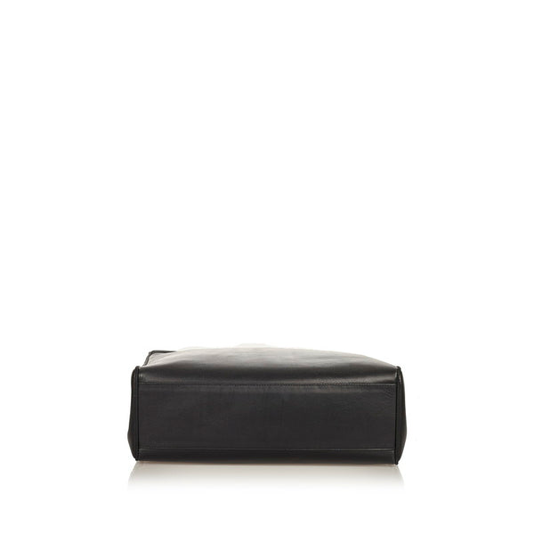 サルヴァトーレフェラガモ ヴァラ  AQ21 2530 ブラック レザー トートバッグ レディース Salvatore Ferragamo 【中古】