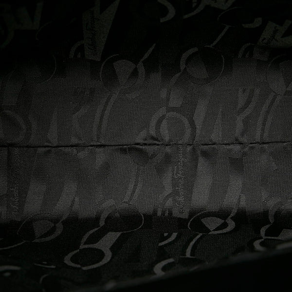 サルヴァトーレフェラガモ ヴァラ  AQ21 2530 ブラック レザー トートバッグ レディース Salvatore Ferragamo 【中古】