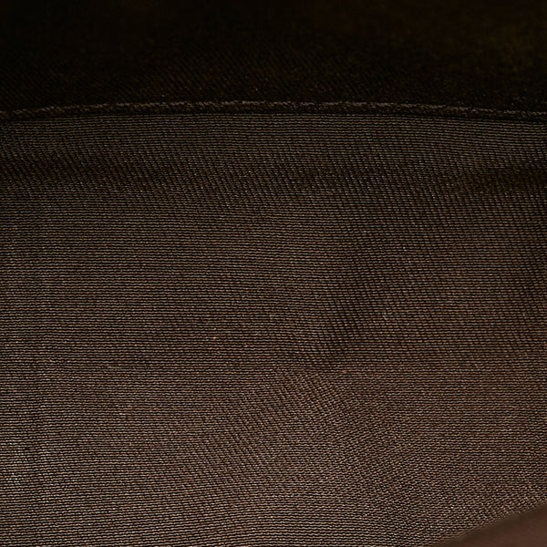 グッチ GGスプリーム シェリーライン 152597 ブラウン グリーン レッド PVC レザー ウエストバッグ レディース GUCCI 【中古】