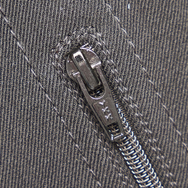 グッチ シェリーライン 116089 ブラック キャンバス レザー ロングブーツ レディース GUCCI 【中古】