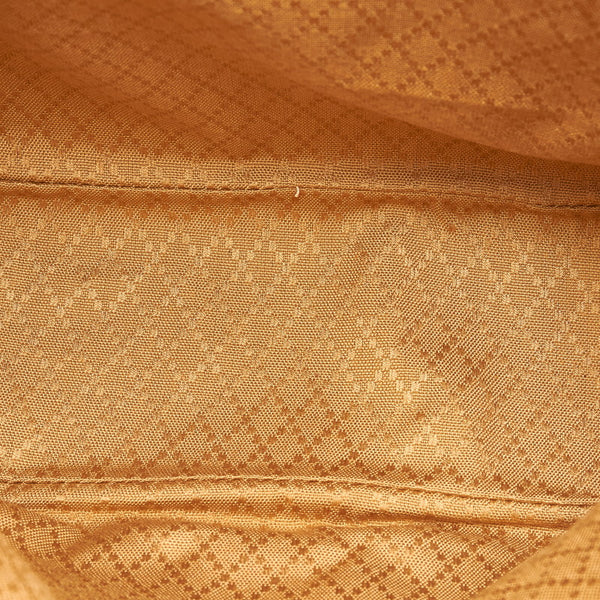 グッチ バンブー 003 2058 アイボリー レザー リュック バックパック レディース GUCCI 【中古】