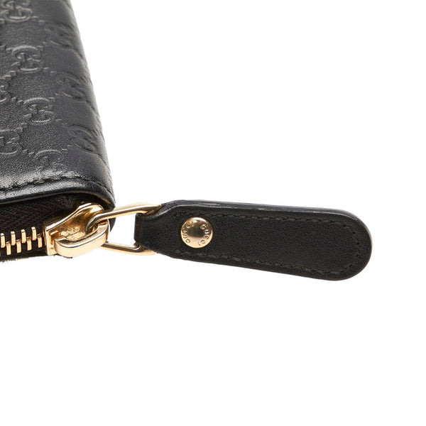 グッチ シマ マイクロＧＧ 449896 ブラック レザー コインケース レディース GUCCI 【中古】