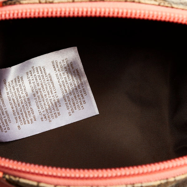 グッチ マイクロGG ベア キッズ チルドレン フィッシュ 魚 284720 ベージュ ピンク PVC レザー ハンドバッグ レディース GUCCI 【中古】