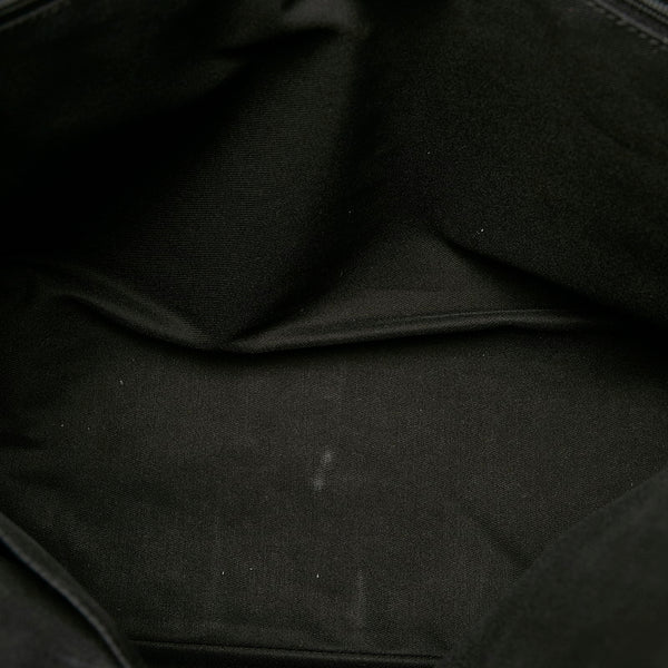 グッチ GGキャンバス プリンシー リボン 177052 ブラック  キャンバス レザー 肩掛け ショルダーバッグ レディース GUCCI 【中古】