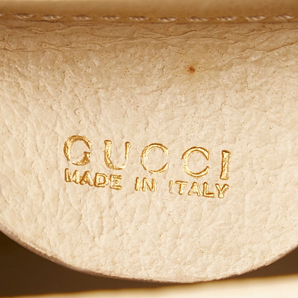 グッチ バンブー 000 926 0175 アイボリー レザー ハンドバッグ ショルダーバッグ 2WAY レディース GUCCI 【中古】
