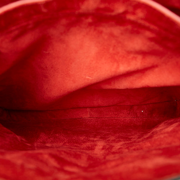 グッチ バンブー 002 1059 ブラック レザー ハンドバッグ レディース GUCCI 【中古】