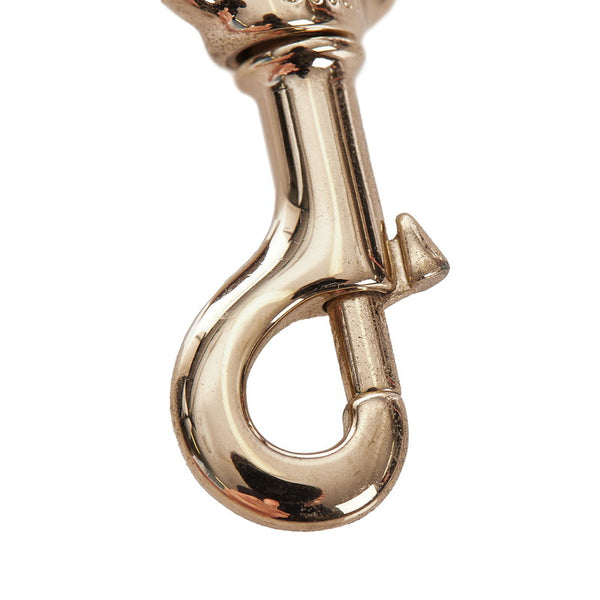 グッチ GGキャンバス 帽子モチーフ ベージュ キャンバス メッキ キーホルダー レディース GUCCI 【中古】