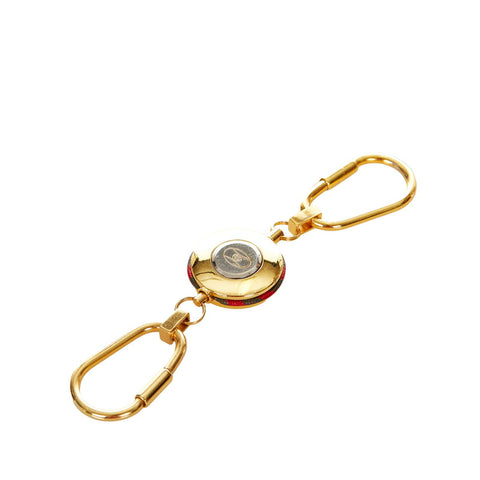 グッチ ヴィンテージ ゴールド メッキ キーリング レディース GUCCI 【中古】