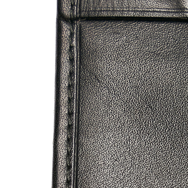 グッチ シェリーライン 04268 ブラック キャンバス 手帳カバー レディース GUCCI 【中古】