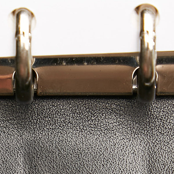 グッチ シェリーライン 04268 ブラック キャンバス 手帳カバー レディース GUCCI 【中古】