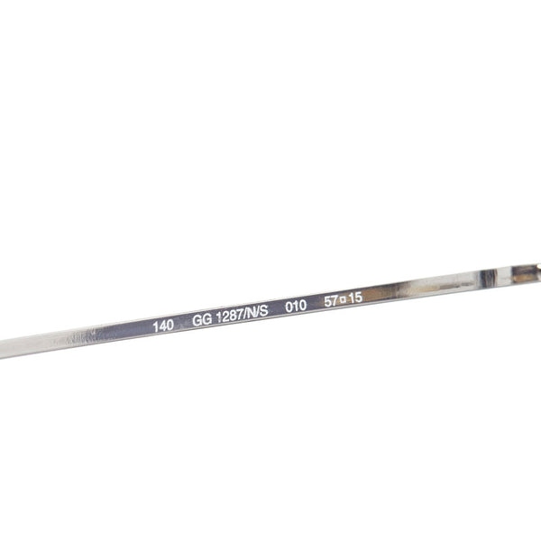 グッチ GG1287/N/Ｓ ブルー プラスチック メタル サングラス メンズ GUCCI 【中古】