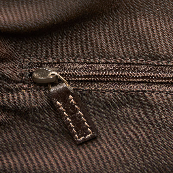 グッチ ＧＧクリスタル 239581 ブラウン  レザー コーティングキャンバス ショルダーバッグ レディース GUCCI 【中古】