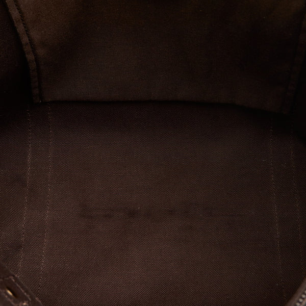 グッチ GGクリスタル アビー 268640 ベージュ ブラウン PVC レザー ショルダーバッグ レディース GUCCI 【中古】