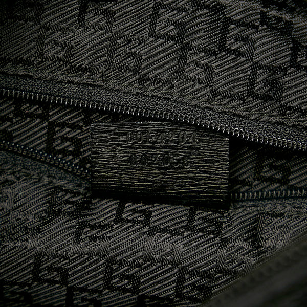 グッチ ロゴプレート 0014204 ブラック レザー ワンショルダー レディース GUCCI 【中古】