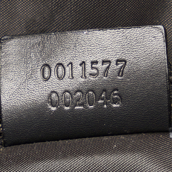 グッチ バンブー ハンドバッグ ショルダーバッグ 2WAY 001 1577 ブラック レザー レディース GUCCI 【中古】