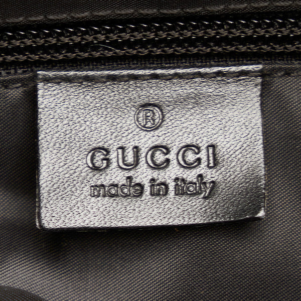 グッチ 019 0325 ブラック ナイロン リュック バックパック メンズ GUCCI 【中古】