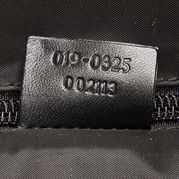 グッチ 019 0325 ブラック ナイロン リュック バックパック メンズ GUCCI 【中古】