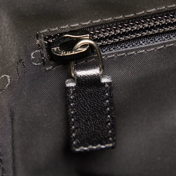 グッチ 019 0325 ブラック ナイロン リュック バックパック メンズ GUCCI 【中古】