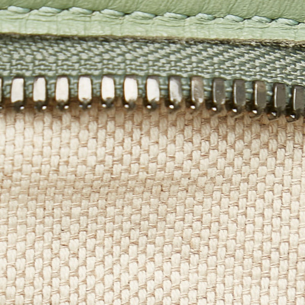 グッチ クリスナイト フローラ 353437 グリーン キャンバス レザー トートバッグ ショルダーバッグ 2WAY レディース GUCCI 【中古】