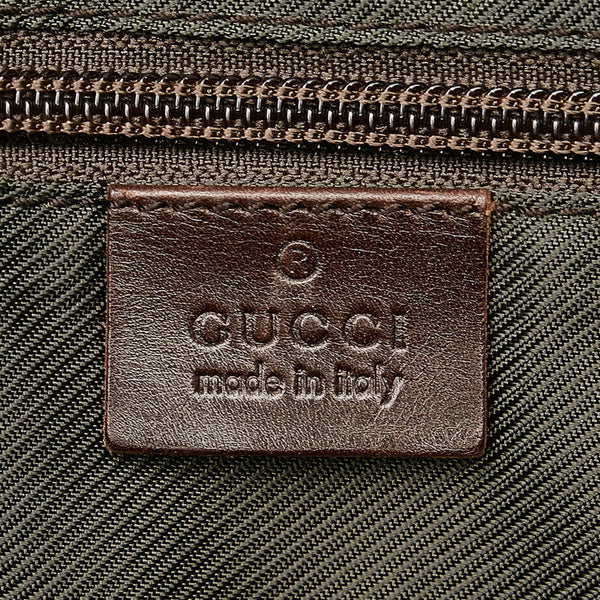 グッチ GGスプリーム 101670 ベージュ ブラウン PVC レザー ボストンバッグ ショルダーバッグ 2way レディース GUCCI 【中古】