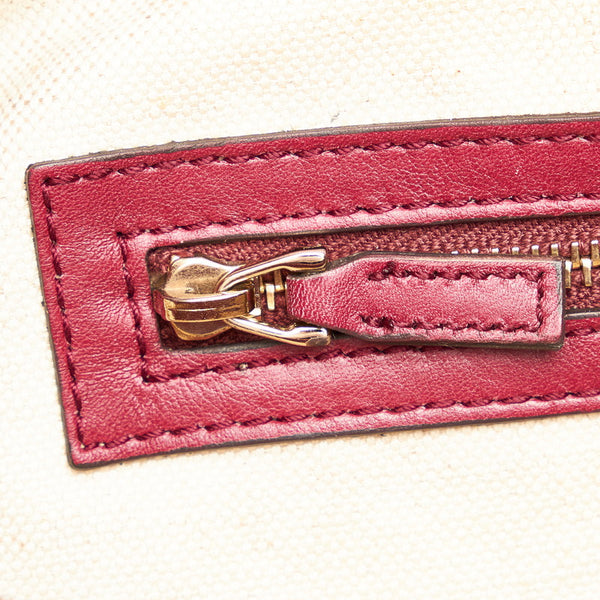 グッチ グッチシマ メイフェア 257063 ワインレッド レザー トートバッグ レディース GUCCI 【中古】