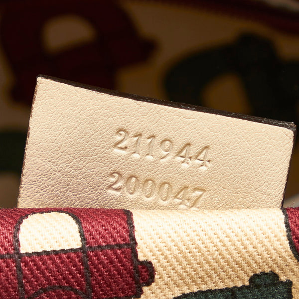 グッチ グッチシマ 211944 ベージュ レザー トートバッグ レディース GUCCI 【中古】