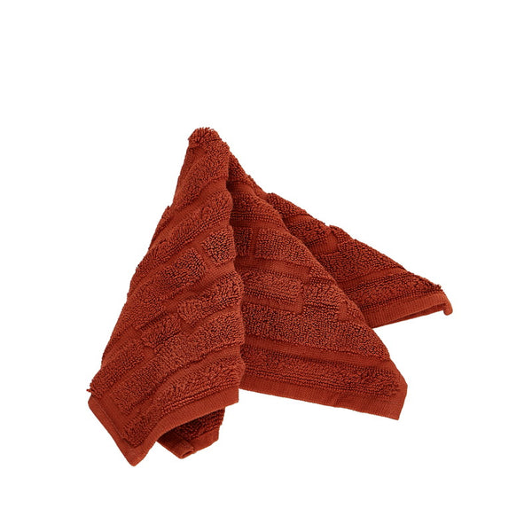 エルメス ハンカチ ブラウン パイル レディース HERMES 【中古】