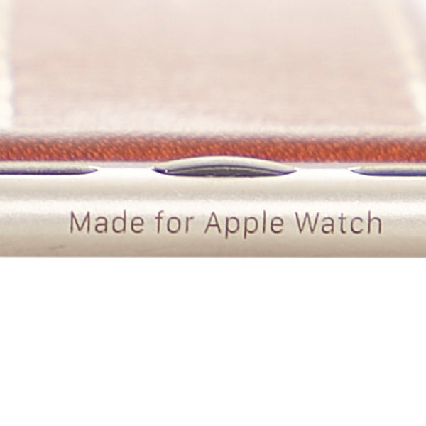 エルメス ブラウン レザー アップルウォッチバンド 40㎜用 レディース HERMES Y刻印 【中古】