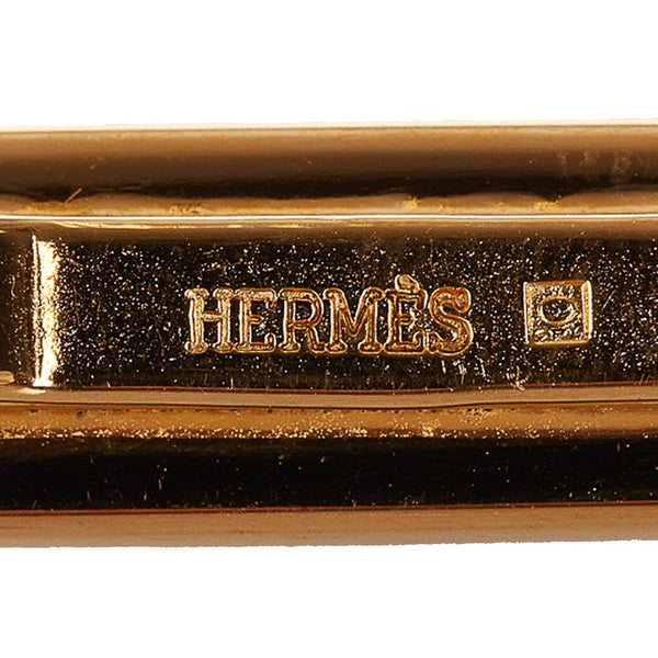 エルメス ゴールド メッキ タイピン レディース HERMES 【中古】