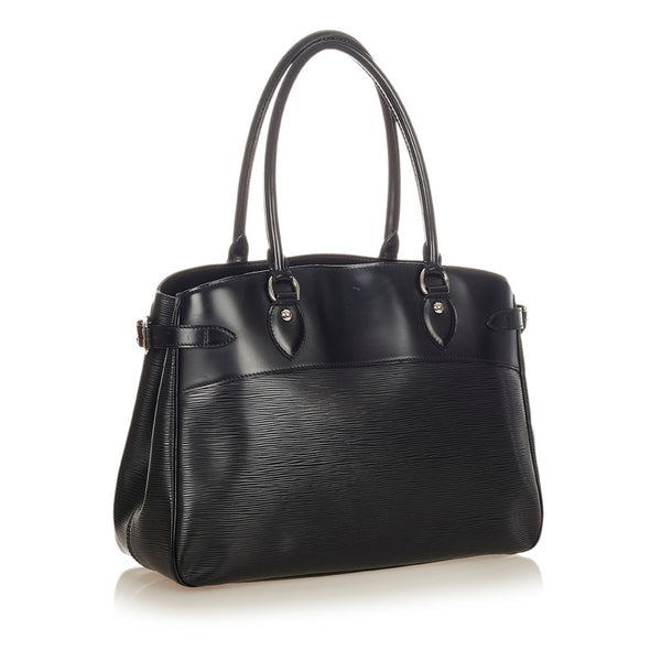 ルイ ヴィトン エピ パッシィ PM M59262 ブラック レザー ハンドバッグ ショルダーバッグ レディース LOUIS VUITTON 【中古】