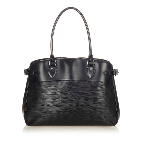 ルイ ヴィトン エピ パッシィ PM M59262 ブラック レザー ハンドバッグ ショルダーバッグ レディース LOUIS VUITTON 【中古】