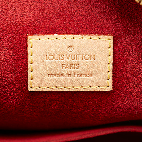 ルイ ヴィトン モノグラム エクサントリシテ Ｍ51161 ブラウン PVC レザー ハンドバッグ レディース LOUIS VUITTON 【中古】
