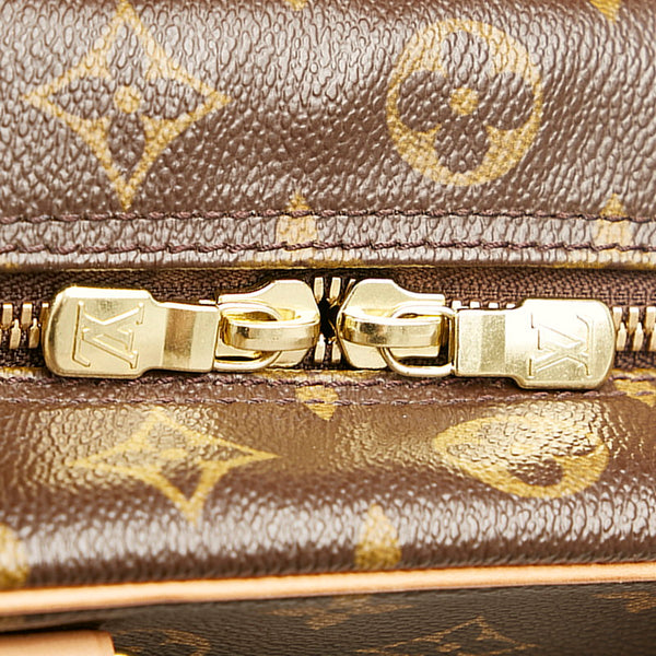 ルイ ヴィトン モノグラム エクサントリシテ Ｍ51161 ブラウン PVC レザー ハンドバッグ レディース LOUIS VUITTON 【中古】