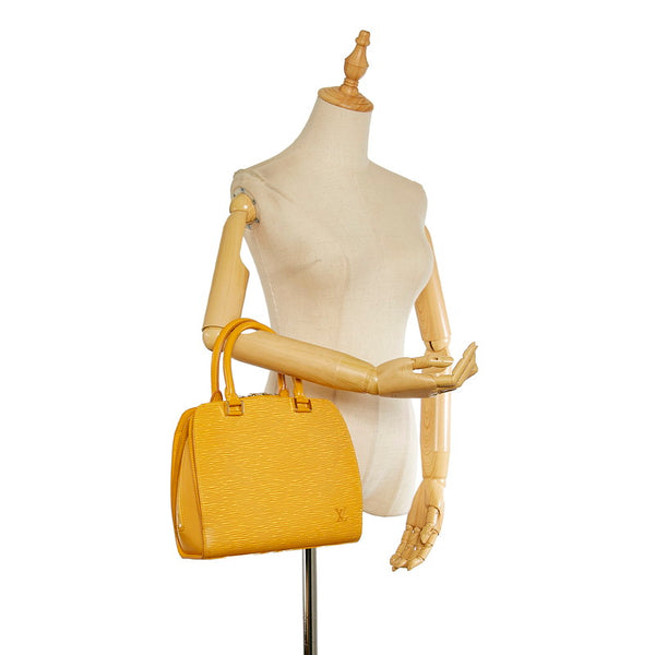 ルイ ヴィトン エピ ポンヌフ Ｍ52059 イエロー レザー ハンドバッグ レディース LOUIS VUITTON 【中古】