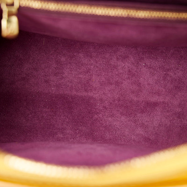 ルイ ヴィトン エピ ポンヌフ Ｍ52059 イエロー レザー ハンドバッグ レディース LOUIS VUITTON 【中古】