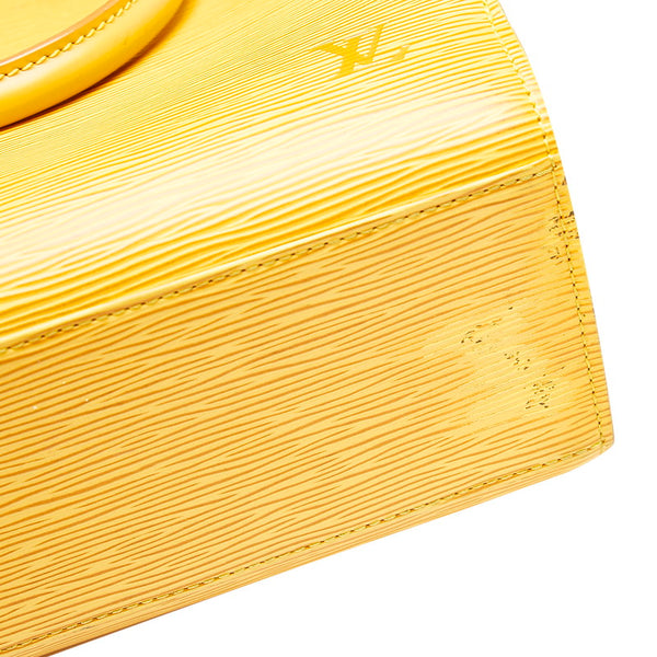 ルイ ヴィトン エピ ポンヌフ Ｍ52059 イエロー レザー ハンドバッグ レディース LOUIS VUITTON 【中古】