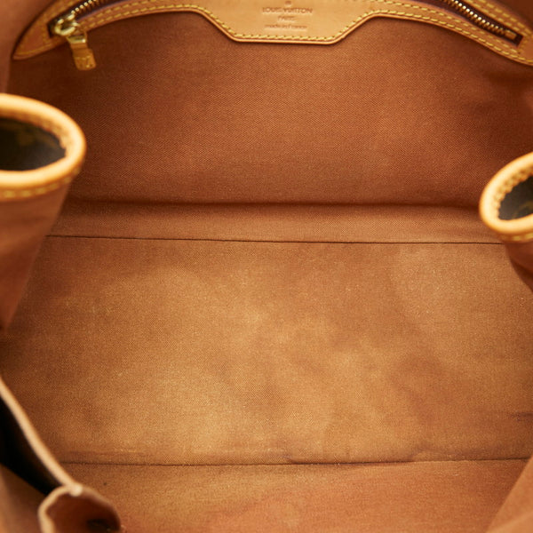 ルイ ヴィトン モノグラム バティニョール・オリゾンタル ハンドバッグ M51154 ブラウン PVC レザー レディース LOUIS VUITTON 【中古】