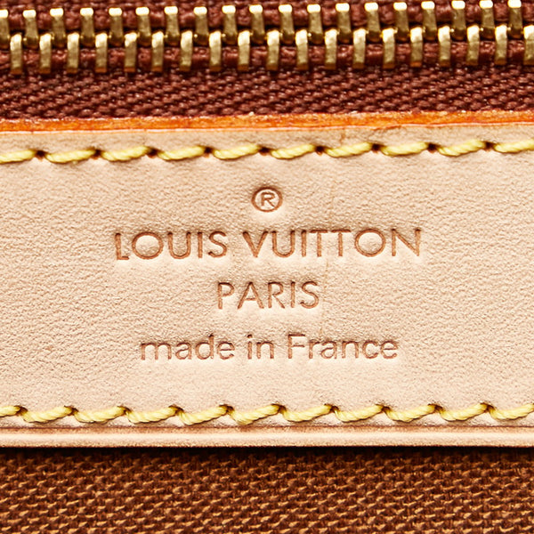 ルイ ヴィトン モノグラム  バティニョール オリゾンタル ショルダーバッグ M51154 ブラウン PVC レザー レディース LOUIS VUITTON 【中古】