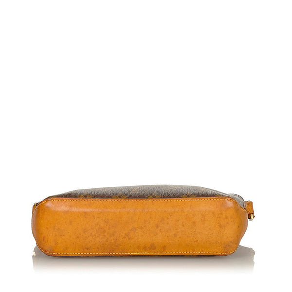ルイ ヴィトン モノグラム トロター M51240 ブラウン PVC レザー 斜め掛け ショルダーバッグ レディース LOUIS VUITTON 【中古】