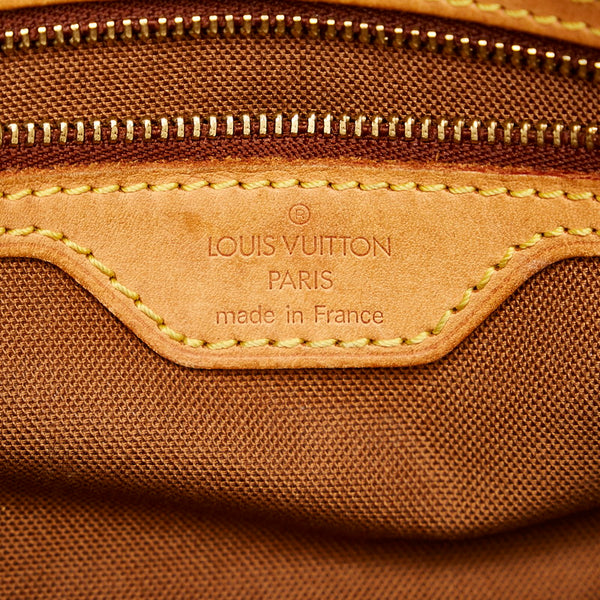 ルイ ヴィトン モノグラム トロター M51240 ブラウン PVC レザー 斜め掛け ショルダーバッグ レディース LOUIS VUITTON 【中古】