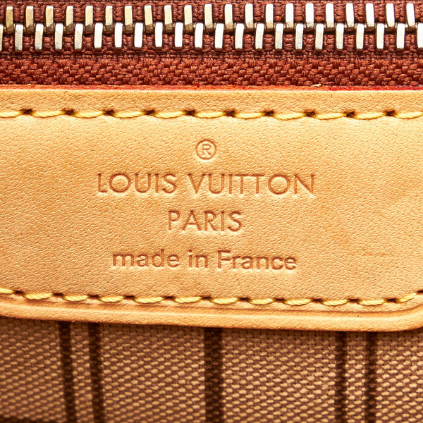ルイ ヴィトン モノグラム ネヴァーフルMM M40156 ブラウン PVC レザー ショルダーバッグ トートバッグ レディース LOUIS VUITTON 【中古】