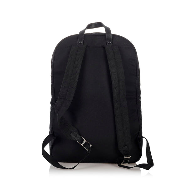 プラダ ブラック ナイロン リュック バックパック メンズ PRADA 【中古】