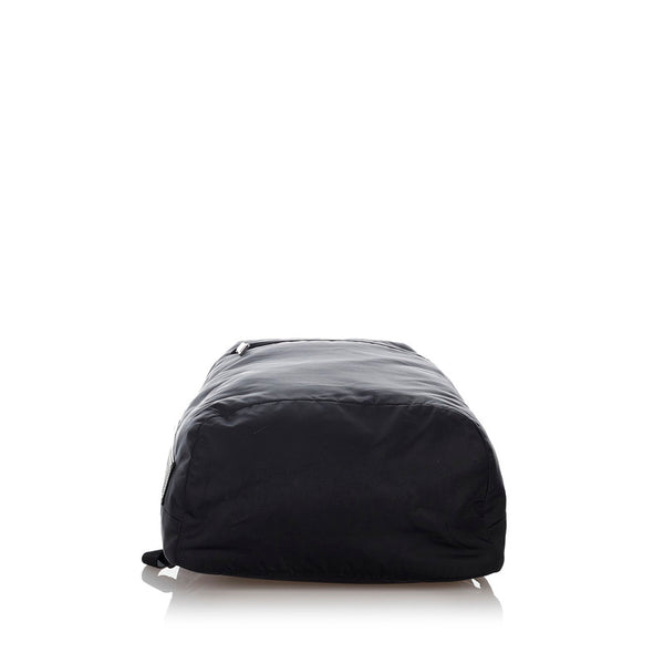 プラダ ブラック ナイロン リュック バックパック メンズ PRADA 【中古】