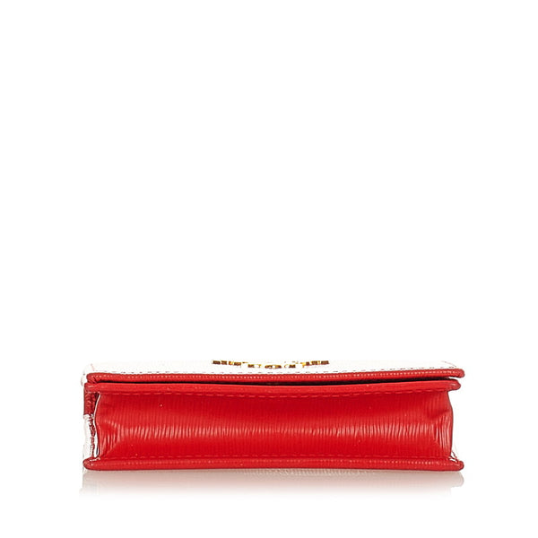プラダ サフィアーノ  1ＭＣ122 レッド レザー カードケース レディース PRADA 【中古】