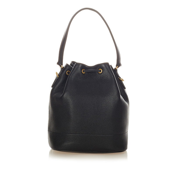 プラダ ハンドバッグ ショルダーバッグ 2WAY 1BE018 ブラック レザー レディース PRADA 【中古】