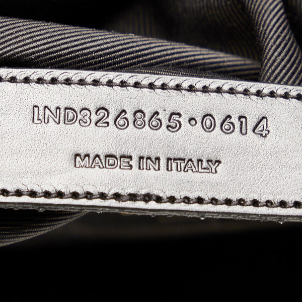 サンローラン チェック レッド ウール レザー リュック バックパック レディース SAINT LAURENT 【中古】