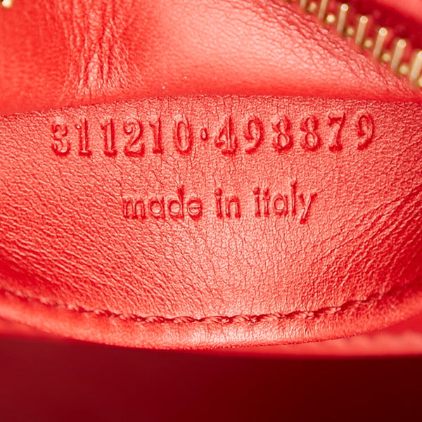 サンローラン レッド レザー ハンドバッグ ショルダーバッグ 2WAY レディース SAINT LAURENT 【中古】