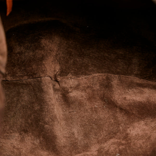 サンローラン ブラウン レザー ワンショルダー レディース SAINT LAURENT 【中古】