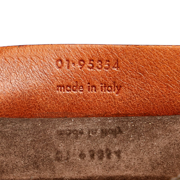 サンローラン ブラウン レザー ワンショルダー レディース SAINT LAURENT 【中古】