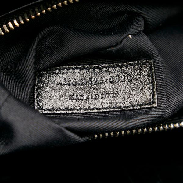 サンローラン サックドジュール ブラック クロコダイル レザー トートバッグ ショルダーバッグ 2WAY レディース SAINT LAURENT 【中古】